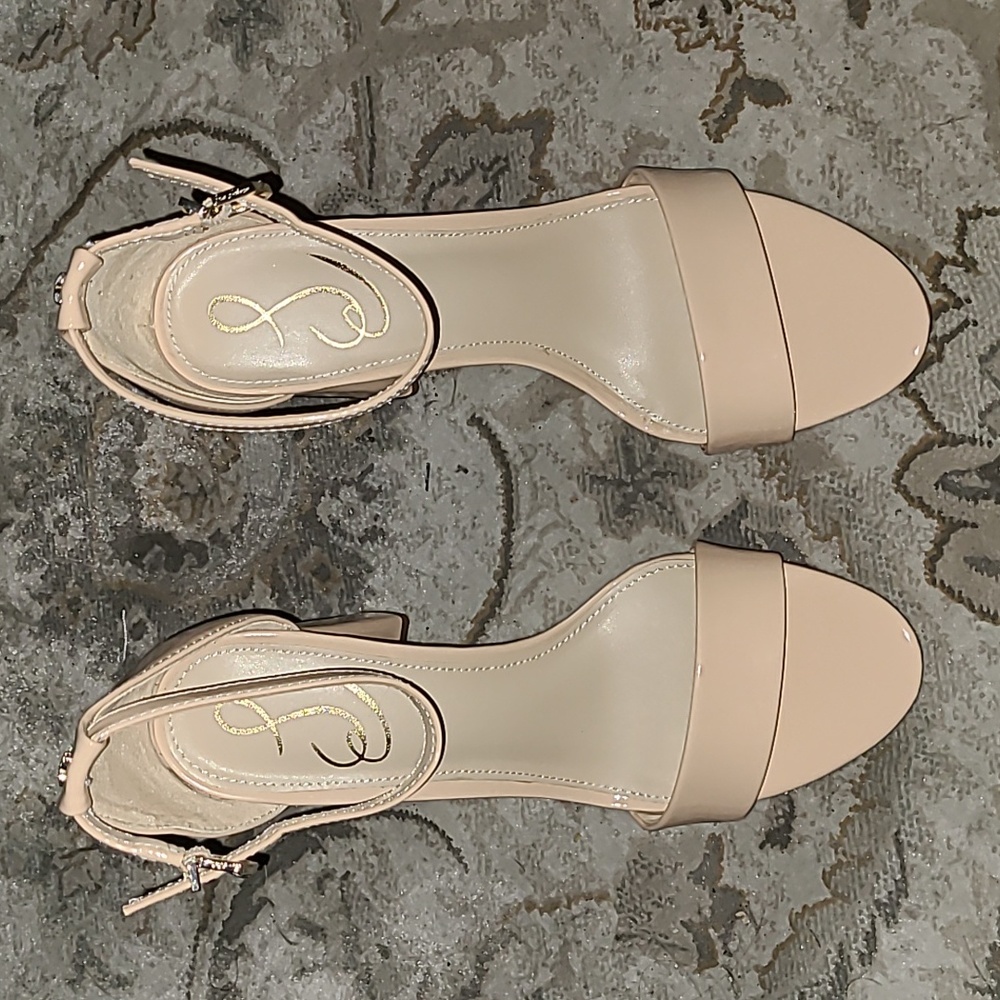 Sam Edelman Nude Heels Like New